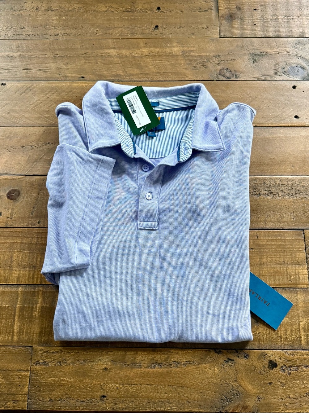 men’s Fairlane lavender polo XL NWT
slim fit, moisture wicking, anti odor